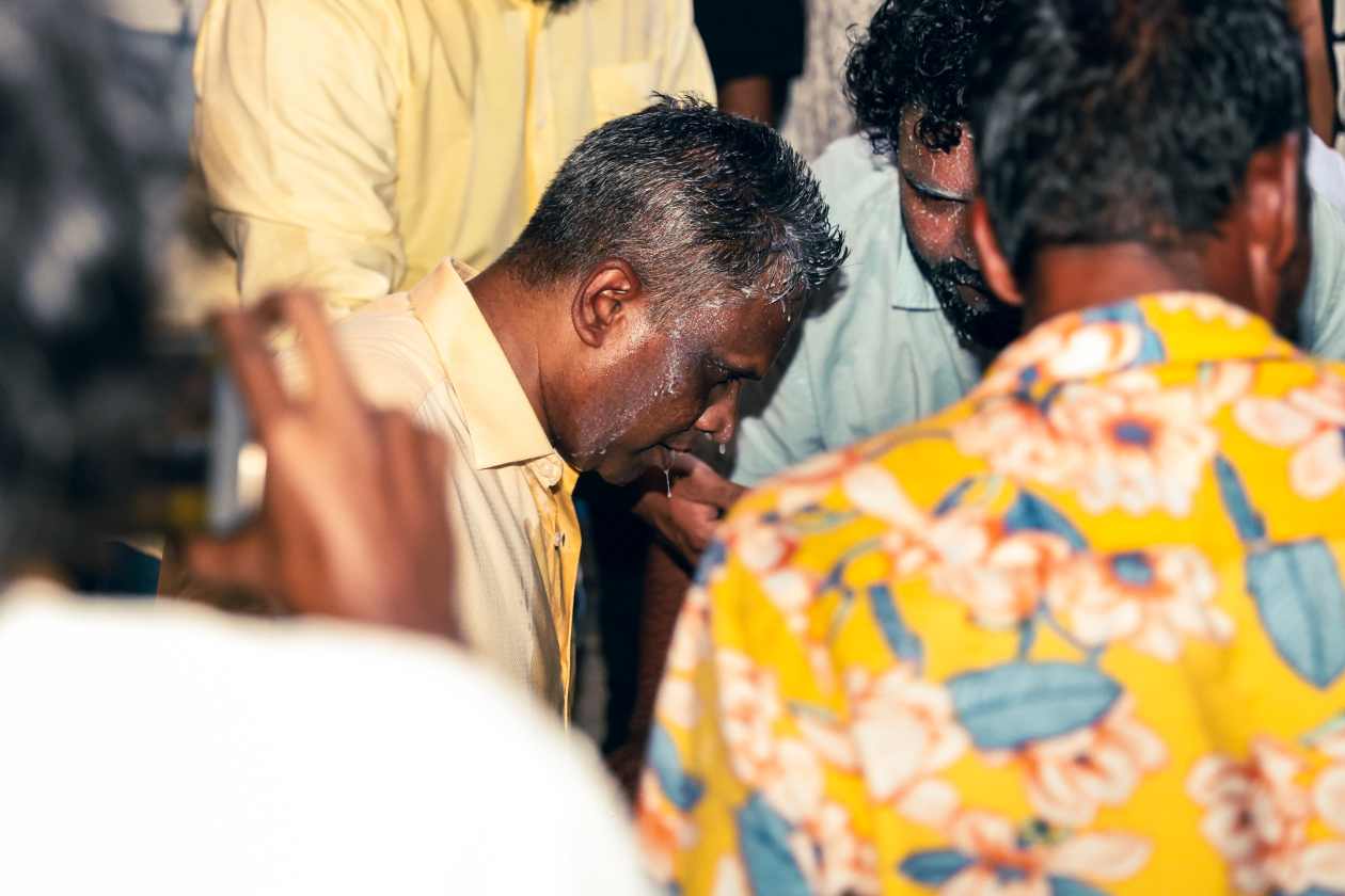 ފޮޓޯ: އެމްޑީޕީގެ ބޮޑު މުޒާހަރާ