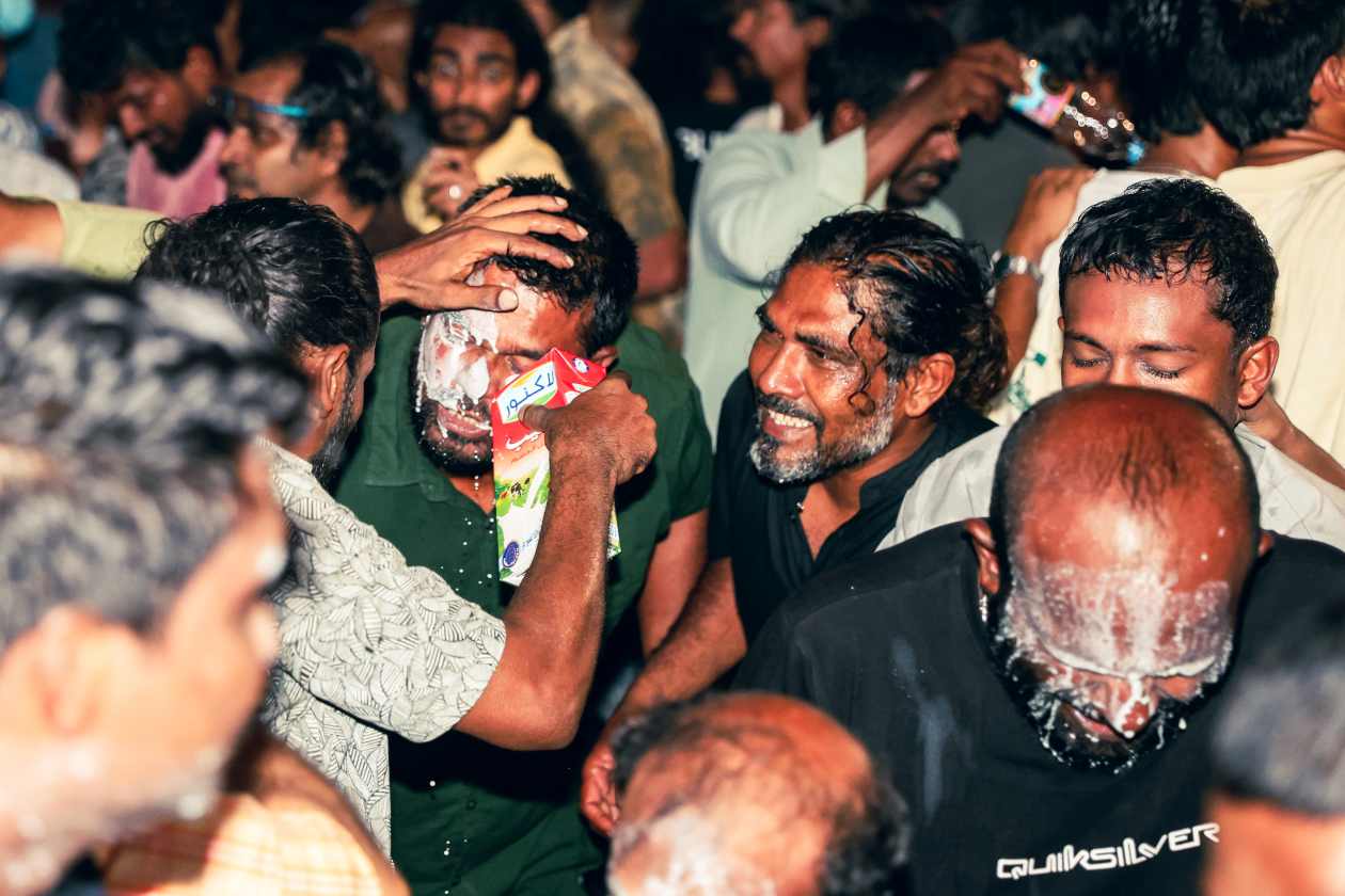 ފޮޓޯ: އެމްޑީޕީގެ ބޮޑު މުޒާހަރާ