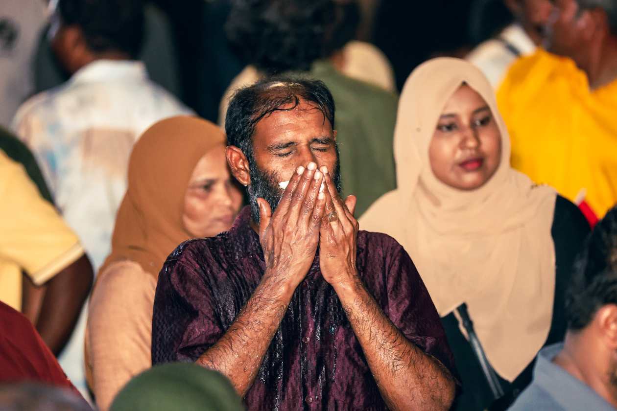 ފޮޓޯ: އެމްޑީޕީގެ ބޮޑު މުޒާހަރާ