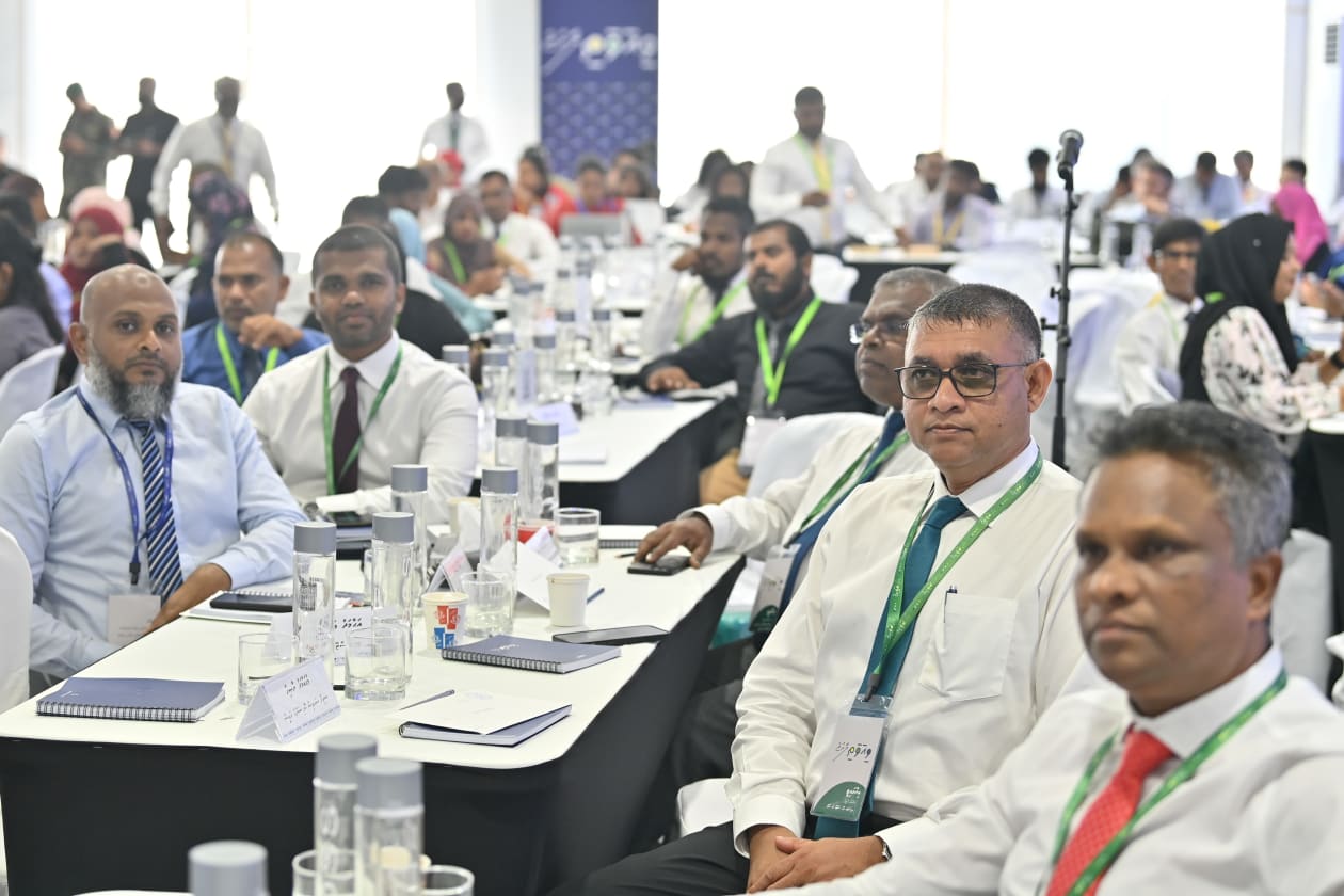ސެޕްޓެމްބަރު 11، 2022 - ލ. ގަމުގައި ކުރިއަށް ދާ ތިން ވަނަ ވިއަވަތި ރާއްޖެ ކޮންފަރެންސްގެ ތެރެއިން. --- ފޮޓޯ؛ ރައީސް އޮފީސް