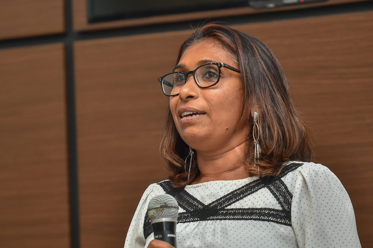 ޓީއެފްޖީއަކީ ރާއްޖޭގެ ރަނިން އިވެންޓްތަކަށް ފެޝަން ގެނުވި ބަޔެކެވެ. ރާއްޖެއަށް ޓައިމިން ޓެކްނޮލޮޖީ ގެނައި ޓީއެފްޖީން 2013 ވަނަ އަހަރު ބޭއްވި އެންމެ ފުރަތަމަ ލޯންގް ރަންގަ އެވެ. ހަމަ އެހެންމެ ދުވުން ފުރިހަމަކުރާ ކޮންމެ މީހަކަށް މެޑަލްދީ، އެންމެ މަޑުން ދުވާ މީހާ އަށް ވެސް ރޭހެއް ފުރިހަމަކުރެވުމުގެ އިހުސާސްކޮށްދިނީ ވެސް ހަމަ ޓީއެފްޖީންނެވެ. --- ފޮޓޯ؛ މުހައްމަދ ޝާބިން / އަދަދު