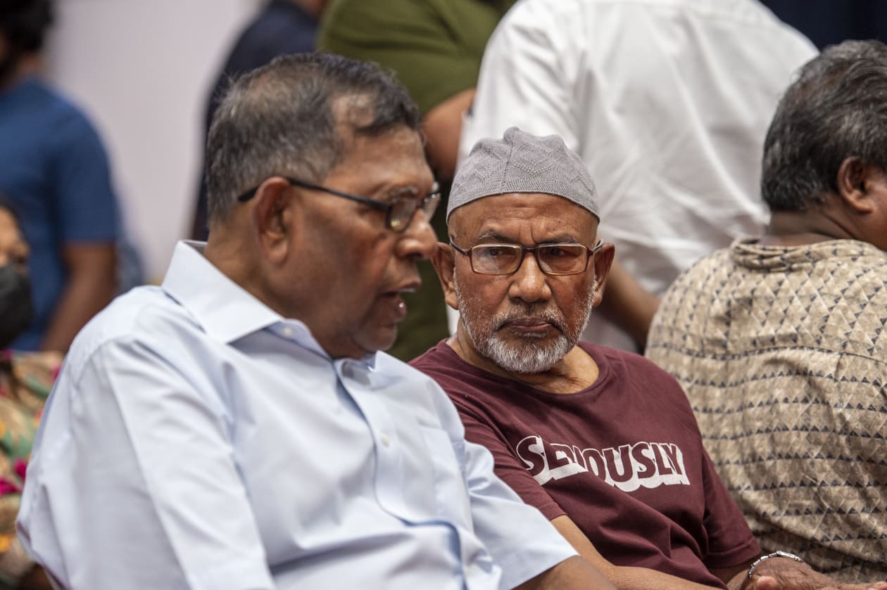 މެއި 14، 2022: އެމްޑީޕީގެ އެތެރޭގެ އިންތިހާބުގެ ވޯޓުލުމުގެ ތެރެއިން. މި އިންތިހާބުގައި އެ ޕާޓީއަށް ނިސްބަތްވާ 49،000 މެމްބަރުން ވޯޓު ދިން. ޖުމްލަ 94،000 އަށްވުރެ ގިނަ މެމްބަރުންނަށް ވޯޓުލުމުގެ ހައްގު ލިބުނު --- ފޮޓޯ: މުހައްމަދު ޝާބިން/އަދަދު