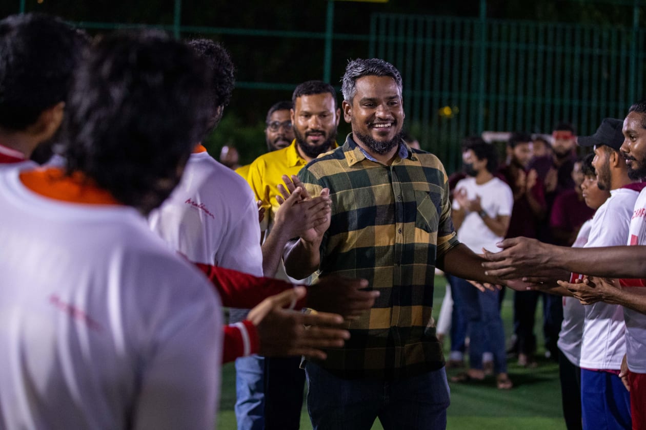 11 ޖޫން، 2022 - މޯލްޑިވިއަން ސްޓާފް ރެކްރިއޭޝަން ކްލަބުން ބޭއްވި ފުޓްސަލް ފިއެސްޓާގެ ރޭ ވަނީ ނިންމާލާފައެވެ. މުބާރާތުގެ ފައިނަލް މެޗް އަދު ނިންމުމުގެ ރަސްމިއްޔާތުގެ ތެރެއިން. -- ފޮޮޓޯ: މޯލްޑިވިއަން