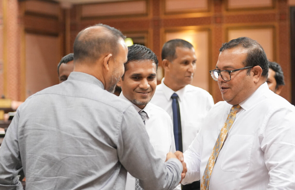 ނޮވެމްބަރު 13، 2023: މަޖިލީހުގެ ޖަލްސާގެ ތެރެއިން -- ފޮޓޯ: މަޖިލީހުގެ އިދާރާ