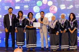 Historic achievement as Maldives women’s team wins silver