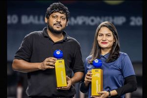 Dheena and Fayaz clinched the 10-Ball Championship title
