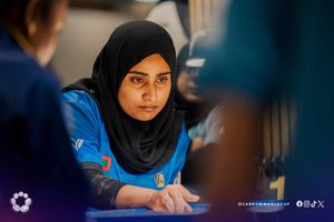 ކެރަމް ވޯލްޑް ކަޕް: ރާއްޖޭގެ ނަހުފާ އާއި ފައިނާޒް ލޯ މެޑަލް މެޗަށް