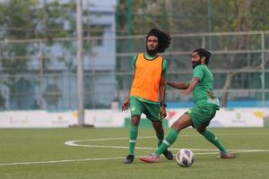 އޭއެފްސީ ކަޕަށް މާޒިޔާ އިން ޕްރެކްޓިސް ފަށައިފި