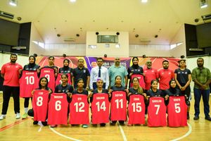 ނައިބު ރައީސް ގައުމީ އަންހެން ބާސްކެޓް ޓީމަށް ހިތްވަރުދެއްވައިފި
