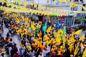 HDC obstructs MDP rally in Hulhumale'