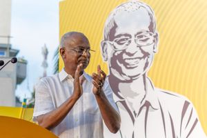 ބޮޑު ތަފާތަކުން ރައީސް ސޯލިހު އިންތިހާބު ކާމިޔާބު ކުރައްވައިފި 