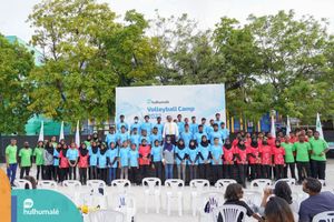 ހުޅުމާލޭގައި އާ ވޮލީ ކޯޓުތަަކަކާއި ވޮލީ ކޭމްޕެއް