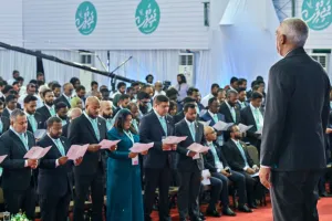 ޕީއެންސީ އައު ލީޑާޝިޕްގެ މެންބަރުން މަގާމުގެ އިގުރާރުވެއްޖެ
