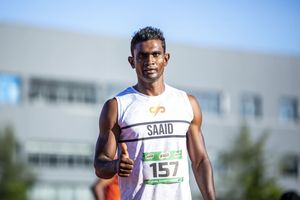 އިންޑިއަން ގްރޯން ޕްރީގެ 100 މީޓަރު ރޭހުން ސާއިދަށް ރަން މެޑަލް