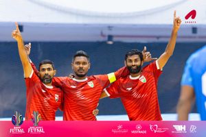 ސާފް ފުޓްސަލް ޗެމްޕިއަންޝިޕް: އިންޑިއާ ބަލިކޮށް ރާއްޖޭން މޮޅުވުމުގެ ރެކޯޑާ އެކު އެއް ވަނަ ދަމަހައްޓައިފި 