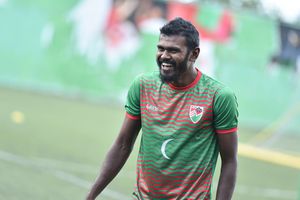 ރެފްރީ އަށް ހަމަލާދިން ހާދިސާ: ގައުމީ ޓީމުގެ ނޫމާން ދެއްކީ ނަމޫނާ