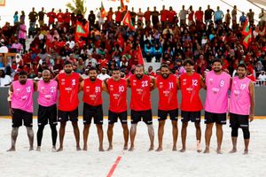 ކޮމަންވެލްތު ބީޗްހޭންޑްބޯޅަ މުބާރާތުން ރާއްޖެ އަށް ލޯ މެޑަލް 