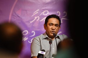 "ވަތަނާއި ދީން ހިމާޔަތްކުރާ ފިކުރު"؛ ޔާމީންގެ މިސްރާބު ސާފު