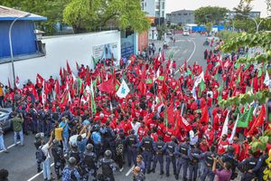 ޕީޕީއެމްގެ މުޒާހަރާގައި ބައިވެރިވި 11 މީހަކު ފުލުހުން ހައްޔަރުކޮށްފި