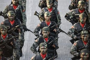 Military parades in Addu and Fuvahmulah during Eid