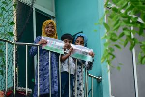 ދިވެހިންގެ އެހީގައި ޣައްޒާގެ މައި ހޮސްޕިޓަލަށް ކަރަންޓު