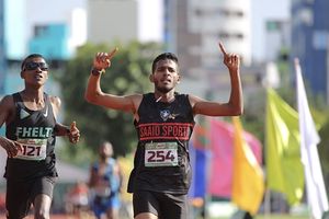 ފަޒީލް ބަލިކޮށް ވިސާމް ރަން މެޑަލް ހޯދައިފި