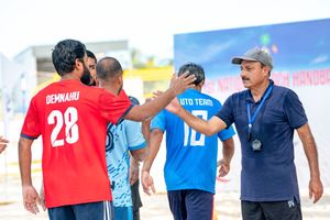 Pakistan coach Asim making strides in developing Maldives Beach Handball Team