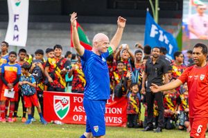 Infantino’s visit brings new hope for Football in the Maldives
