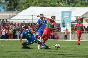ޓާފް ދަނޑު ހުޅުވި މެޗުގައި ގައުމީ ޓީމުން ކުޅުދުއްފުށި ބަލިކޮށްފި