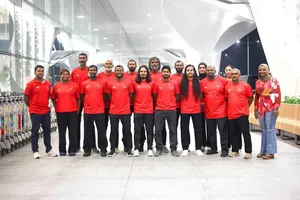 ރާއްޖޭގެ ގައުމީ ފިރިހެން ނެޓްބޯޅަ ޓީމު ތާރީހީ މުބާރާތަކަށް