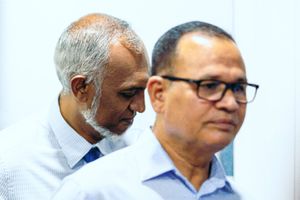 Muizzu and Adam Shareef confident of securing ticket