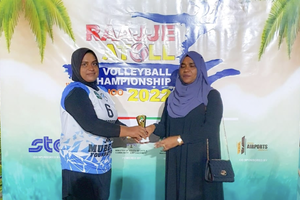 އެޓޯލް ވޮލީބޯލް ޗެމްޕިއަންޝިޕް: މަގޫދޫ އަންހެން ޓީމަށް ދެ ވަނަ މޮޅު 