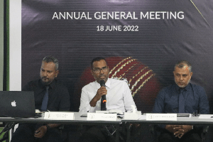 އަހަރުގެ ބަޖެޓް ފާސްކޮށް، ކްރިކެޓްގެ ފޯކަސް ޑިވެލޮޕްމަންޓަށް 