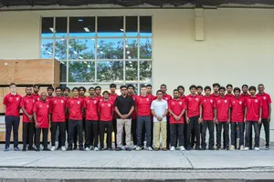 20 އަހަރުން ދަށުގެ ގައުމީ ޓީމު ޓްރެއިނިން ކޭމްޕަށް ސިންގަޕޫރަށް