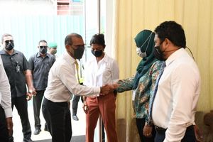 ރަސްމީ ދަތުރުފުޅެއްގައި ރައީސް ނަޝީދު ލަންކާއަށް