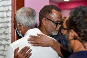 ޕްރެސް ކޮންފެރެންސްގަ މުއިއްޒަށް ޖަވާބުދިނުމުގެ ފުރުސަތެއް ނުދިން