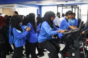 ވިލާ ކޮލެޖުގައި ދަރިވަރުންނާއި މުވައްޒަފުންނަށް ޖިމެއް ހުޅުވައިފި