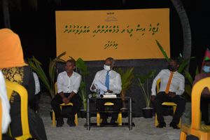 ރައީސް ވިދާޅުވަނީ އެމްޑީޕީ ހަލާކުވިޔަ ނުދެއްވާނެ ކަމަށް