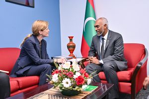 President Muizzu meets USAID Administrator Samantha
