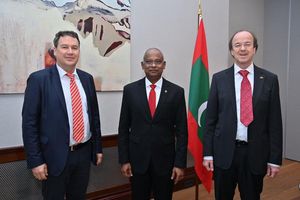 ޔޫރަޕަށް އެކްސްޕޯޓް ކުރާ މަހުން ނަގާ ޑިއުޓީ ކުޑަ ކުރަން ރައީސް ޖަރުމަނުގެ އެހީއަށް އެދިވަޑައިގެންފި 