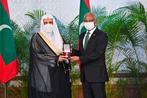 ރާބިތާއަށް ނިޝާން ކަލާފާނުގެ ޝަރަފުގެ އިއްޒަތް އަރުވައިފި 