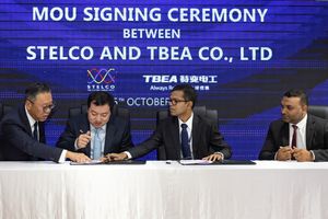 MoU with Chinese company for STELCO's biggest project