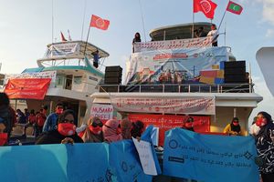 ދެ މުޒާހަރާއަކުން މަސައްކަތްތެރިންގެ މެސެޖް ސަރުކާރަށް!