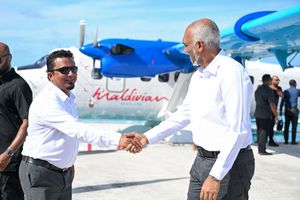 އއ. އަތޮޅަށް ކުރި ތިން ދުވަހުގެ ދަތުރަށްފަހު މުއިއްޒު މާލެއަށް 