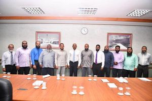 Solih meets scholars’ council of Adhaalath Party