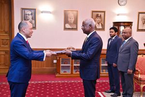 First US resident Ambassador presents credentials to Solih