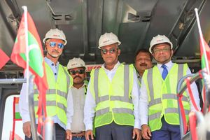 އައްޑޫގެ މަގުހެދުމުގެ ބިޔަ މަޝްރޫއުގެ އަމަލީ މަސައްކަތް ފަށައިފި