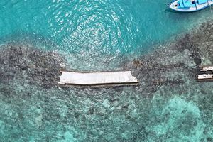 ތިނަދޫ ބަނދަރު ހަދަން ގެނައި ކޮންނަބޯޓު ރަށުން ބާލަން އުޅެފި 