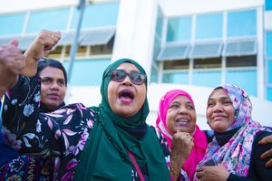 ޔާމީންގެ ސަޕޯޓަރުންނަށް އުފާވެރިކަމުގެ ކޮޅެއް ނެތް