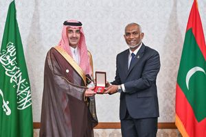 ސައުދީގެ މުރްޝިދުއަށް ނިޝާން މުލީގޭ ޝަރަފުގެ އިއްޒަތް